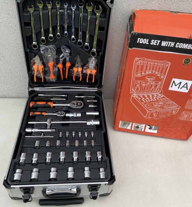 набор инструментов набір інструментів Rainberg 409 предметів