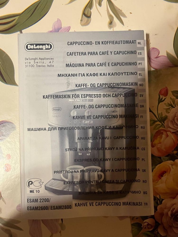 Ekspres do kawy firmy de' longhi