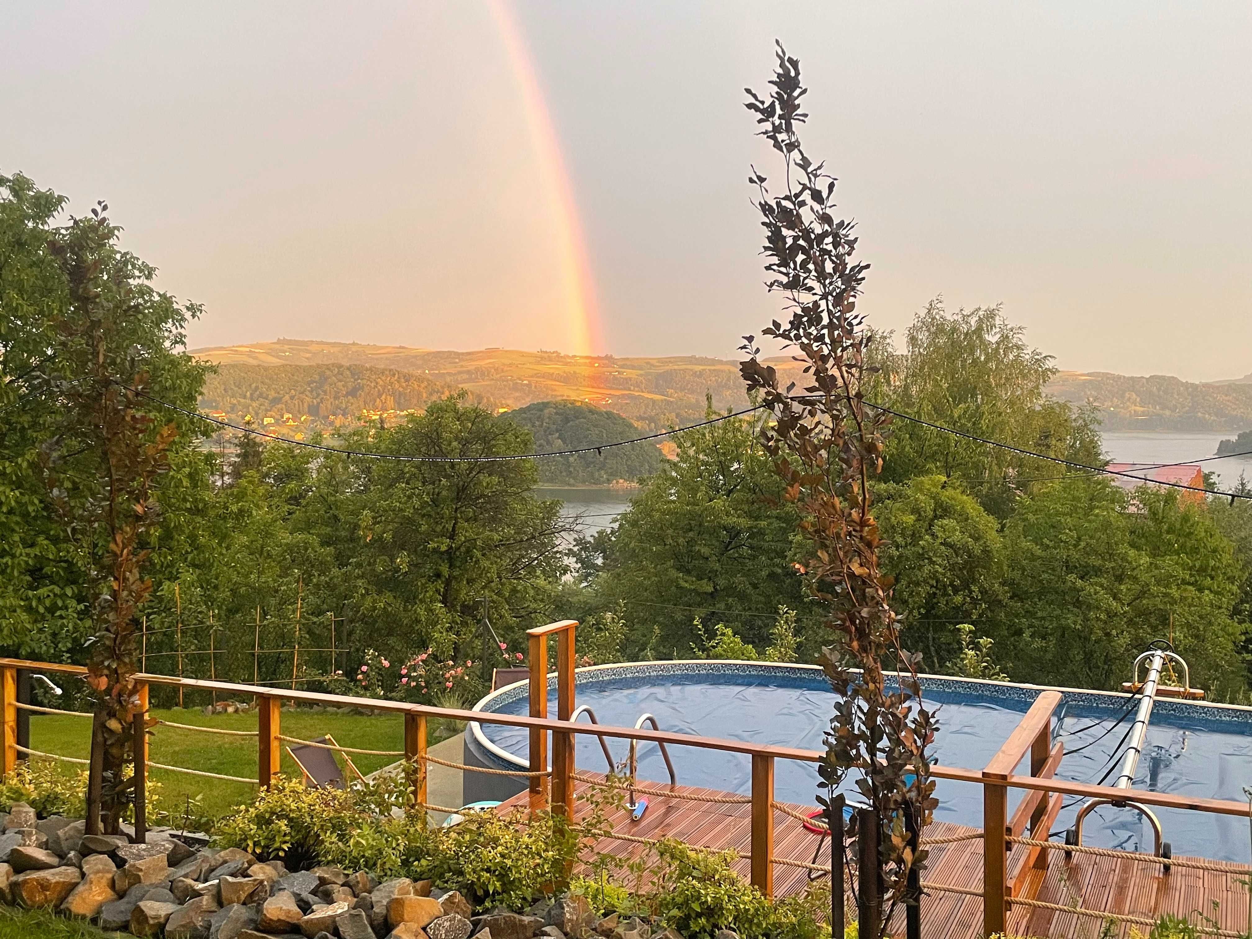 apartament nad jeziorem, sauna, jacuzzi, basen, apartamentwroznowie.pl