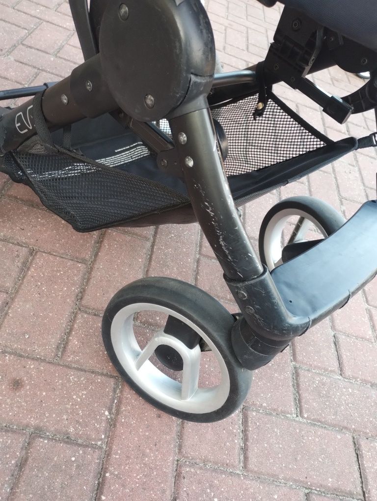 Wózek 2w1 Mutsy Evo plus akcesoria