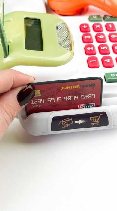 дитячий касовий апарат іграшки для продавців і покупців дитяча іграшка