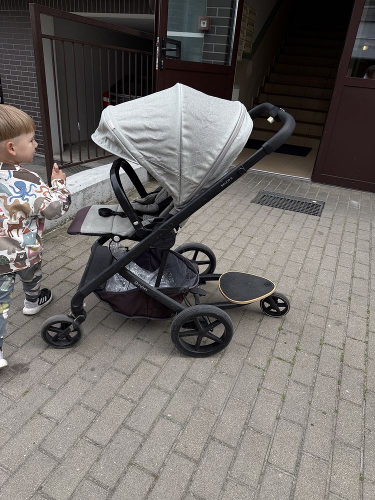 Wozek Cybex Balios S + dostawka Cybex