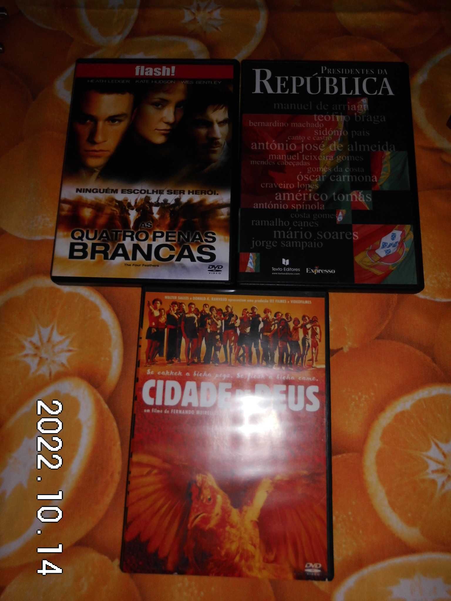 DVDS vários de filmes