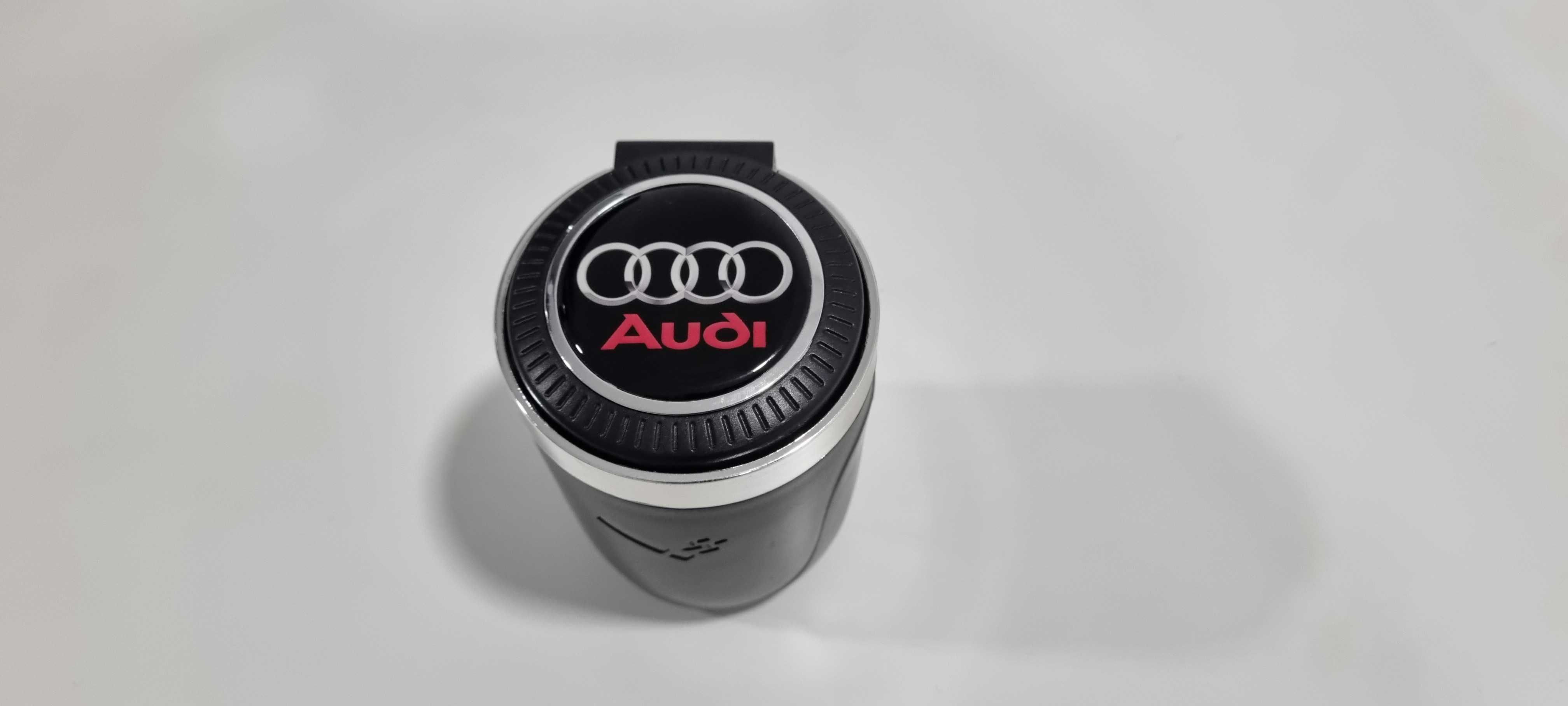 Cinzeiro Porta Copo Audi com LED