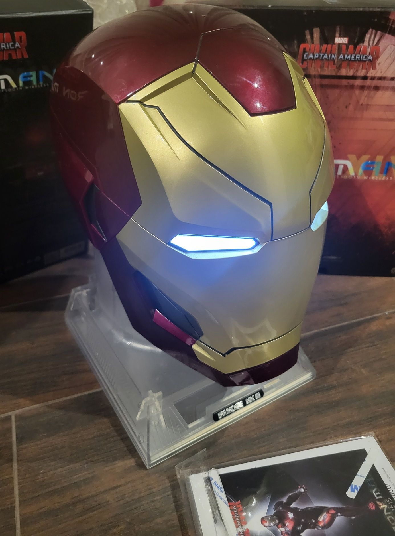 Лімітова блютуз колонка Iron Man Marvel від hot toys mk залізна людини
