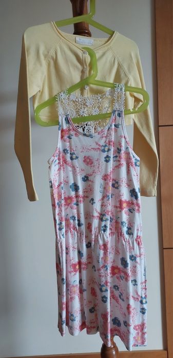 Lote Vestido Verão + Casaco Malha, T8 A