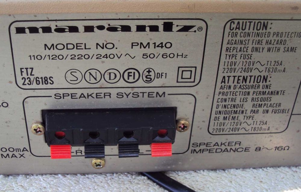 усилитель Marantz PM 140 с германии