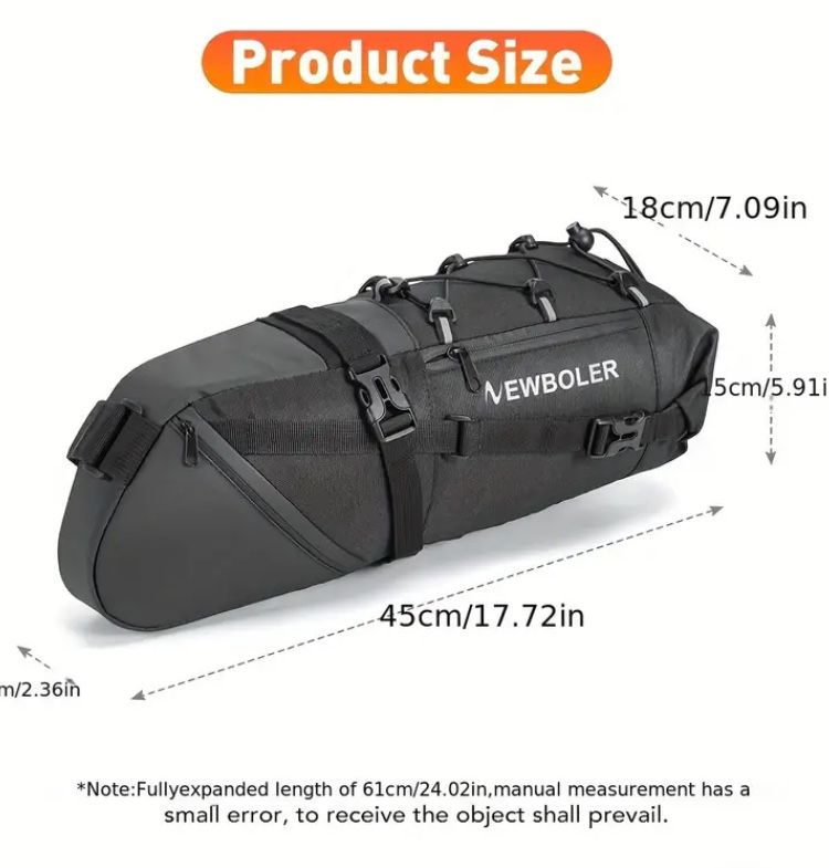Sakwa torba rowerowa pod siodełko rowerowe Newboler