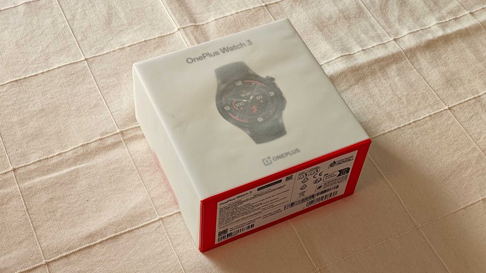 OnePlus Watch 3 - Obsidian Titanium 46mm - NOVO E SELADO
