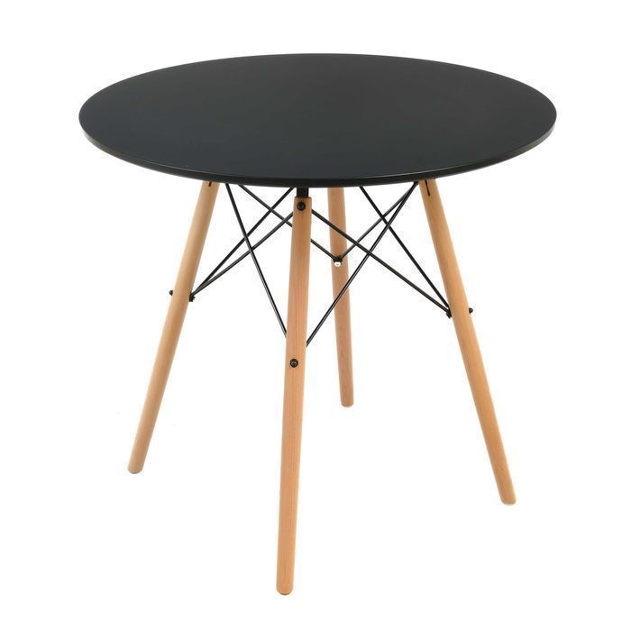 NOWY Biały Okrągły Stół i Krzesła Do Jadalni Kuchni Salonu Z Krzesłami