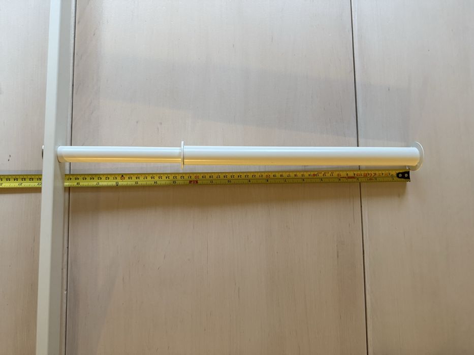 Drążek do szafy Ikea Pax o wymiarach 75x40 cm
