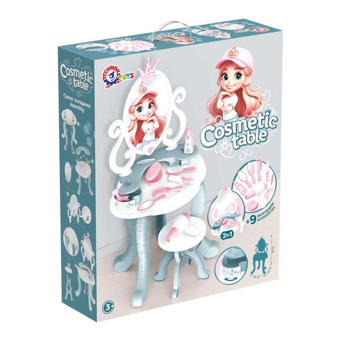 Трюмо дитяче туалетний косметичний столик дитячий Технок 8683