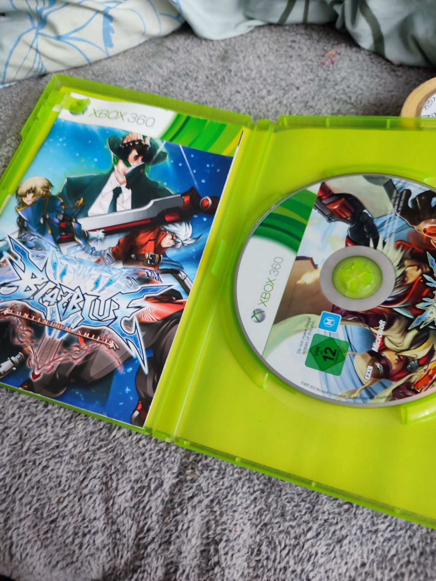 BlazBlue Continuum Shift Xbox 360. X360. Xbox360