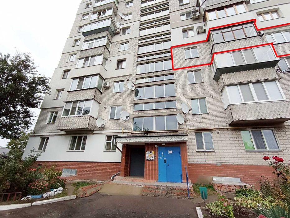 Продаж 3-х кімнатної квартири в центрі м. Сміла з індивід. опаленням