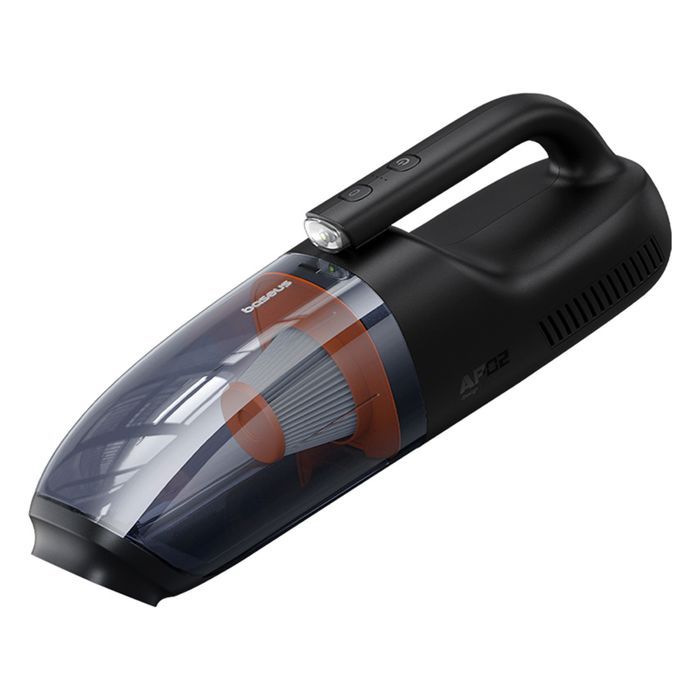 ręczny odkurzacz samochodowy baseus ap02 6000pa 130w czarny