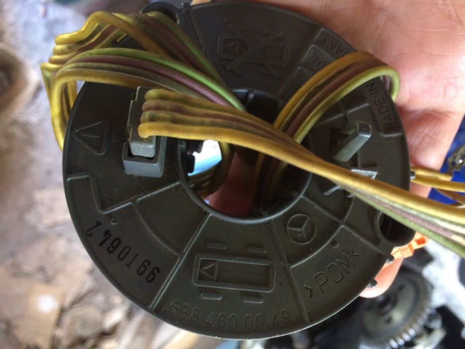 шлейф руля сигнал віто вито vito 638 розборк ашрот запчастини автошрот