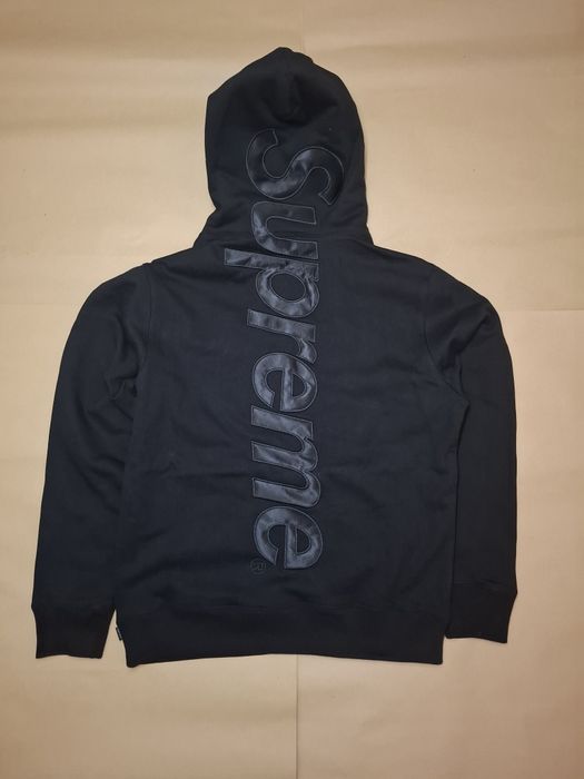 Худі / Худи / Supreme Black Big Logo