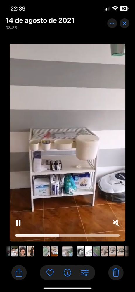 Berço+colchão+Muda fralda e cesto