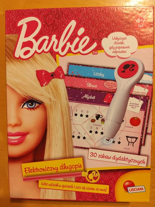 Barbie elektroniczny długopis