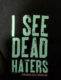 Bluza z kapturem L 100% bawełna - I see dead haters Diamante Wear