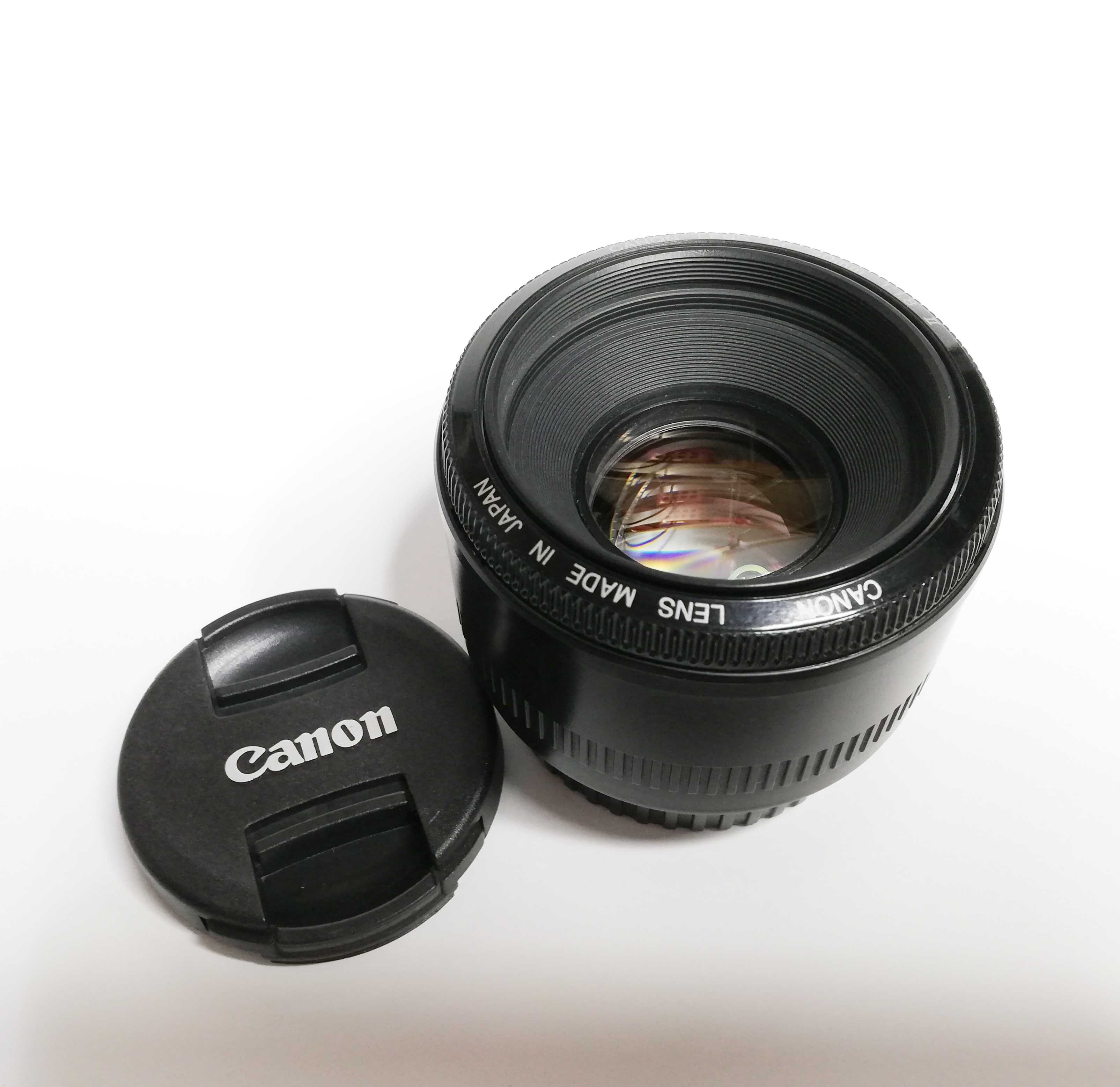 Canon EF 50mm f/1.8 II, состояние нового, в полном комплекте