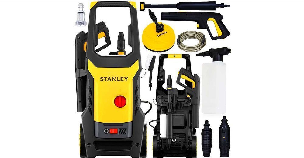 MYJKA Ciśnieniowa STANLEY 110/170BAR TURBO Nowa MOCNA alumin. pompa