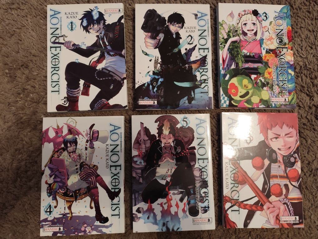 Ao no exorcist - tom 1-6