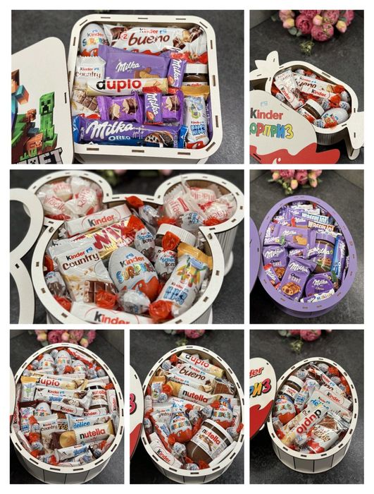 Кіндер бокс Kinder Milka бокс дитячий набір подарунок дитині