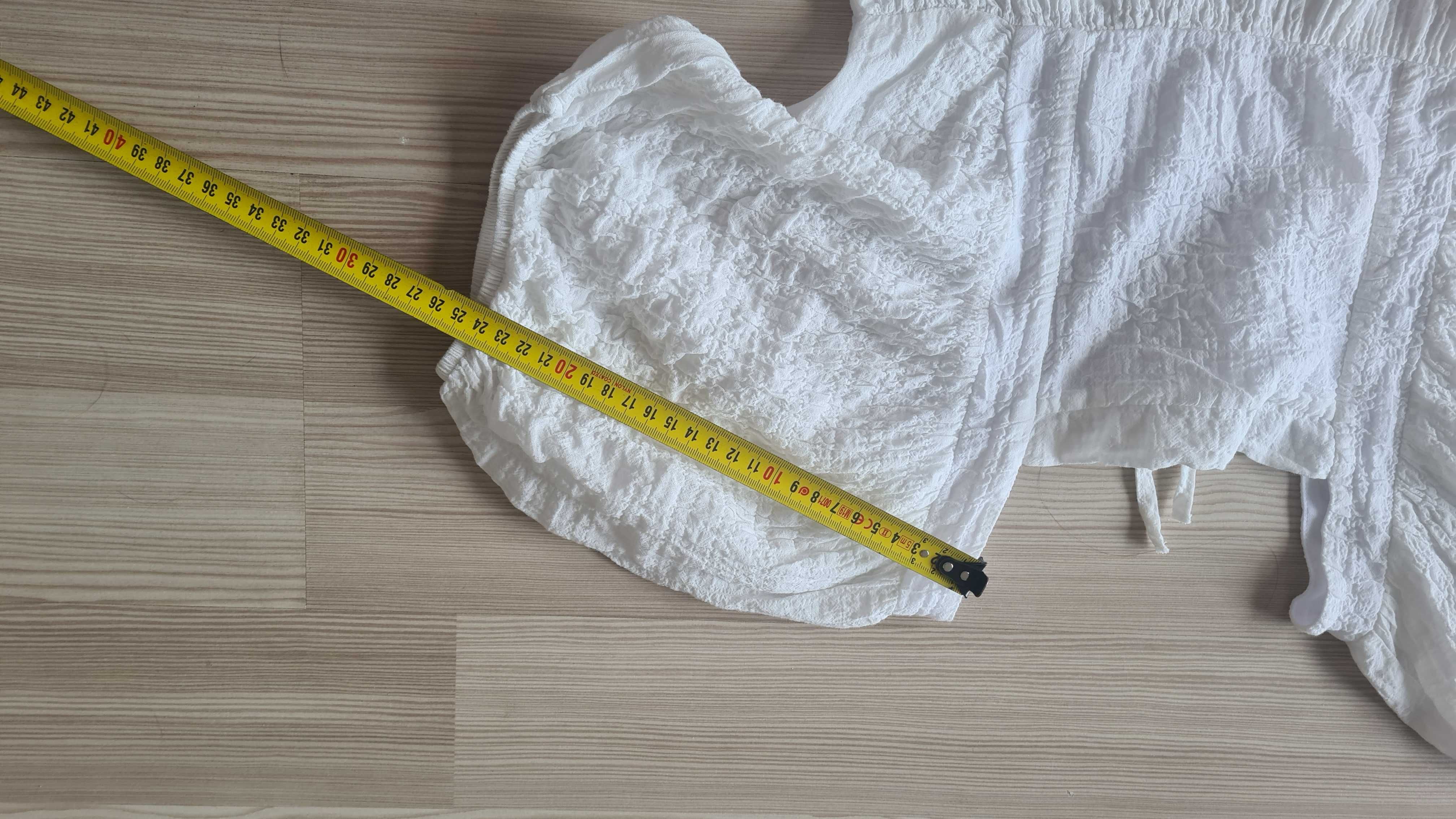 Sukienka letnia biała rozm. 140
