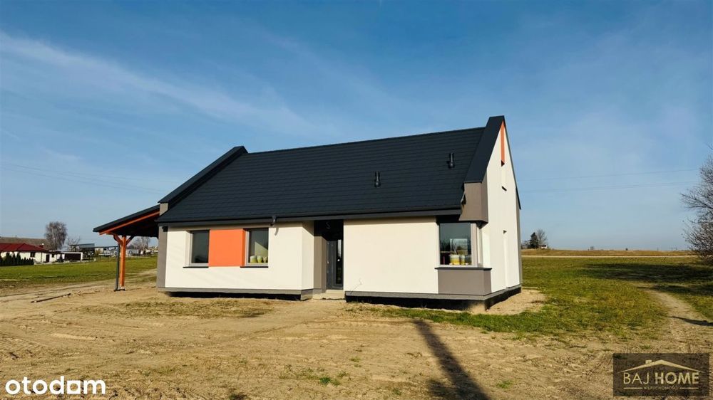 Wolnostojące,parterowe domy w stanie deweloperskim