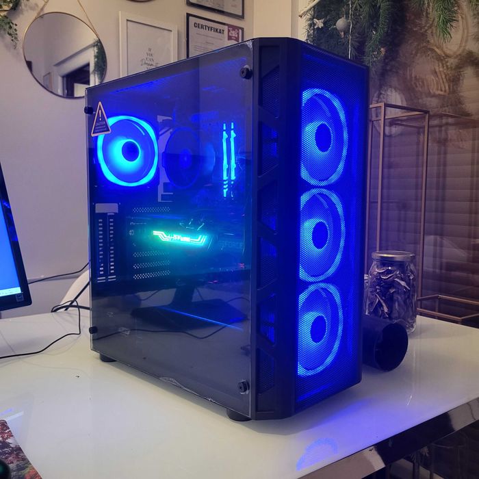 Komputer 4k RTX 3080 Ryzen 7 5800x ddr4 16Gb 500GB NVME SSD mocny!