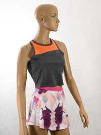 HEAD - Vision Cropped Tank W - Damski top tenisowy szary M