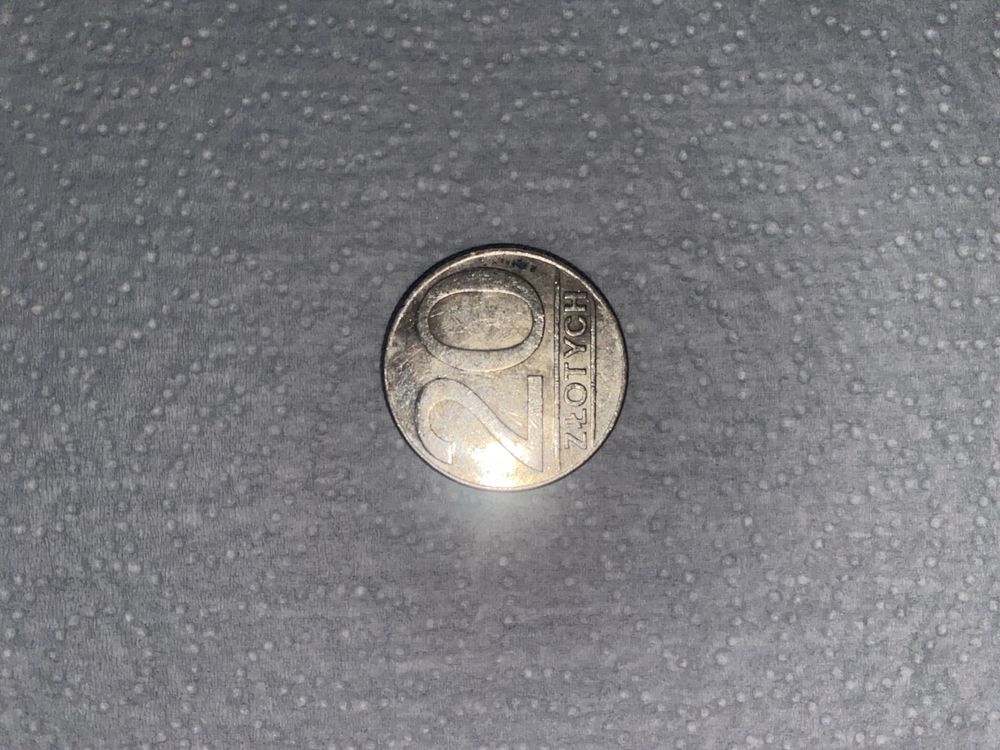 Moneta 20zl z 1990