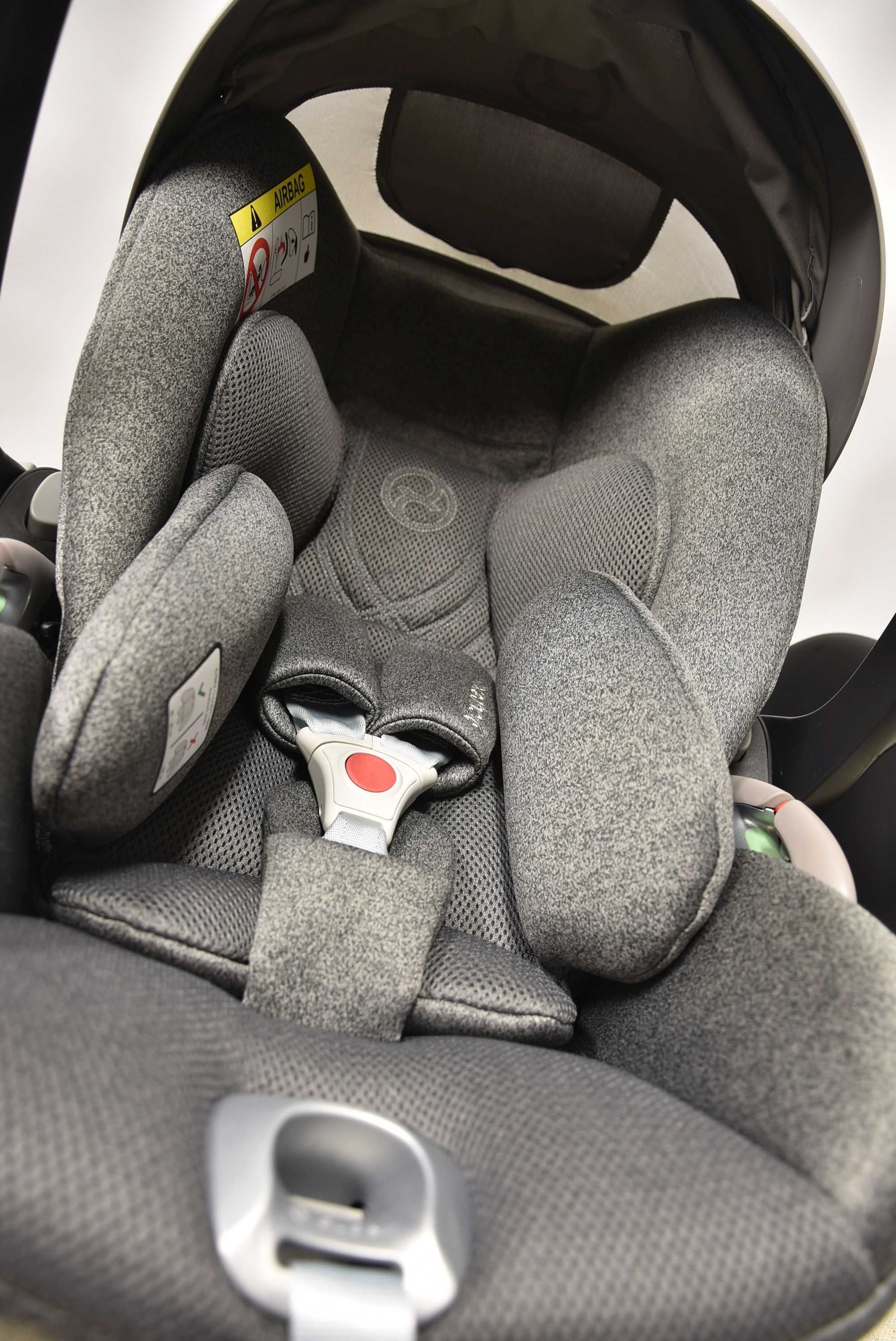 Cybex Cloud T Plus i-Size 0-13kg z bazą T NIEMALŻE JAK NOWY Rozkładany
