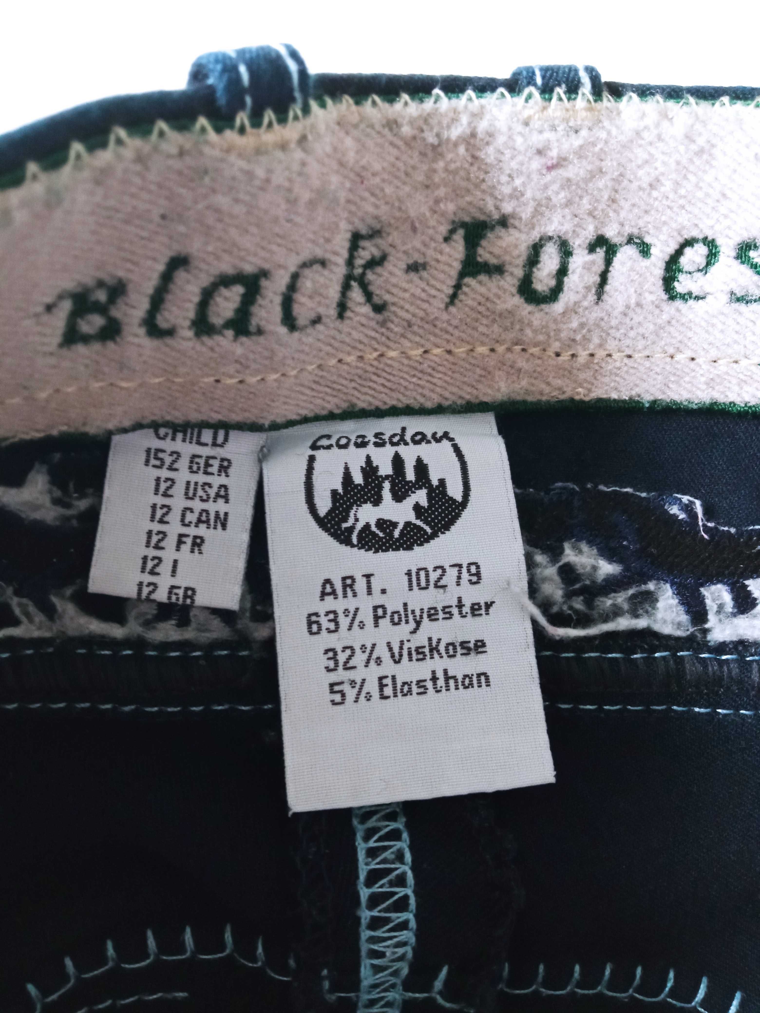 Black-Forest spodnie do jazdy konnej bryczesy r 152 pas 60-66cm