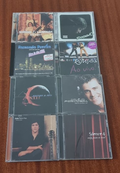 CDs de Música Portuguesa - 8 CDs
