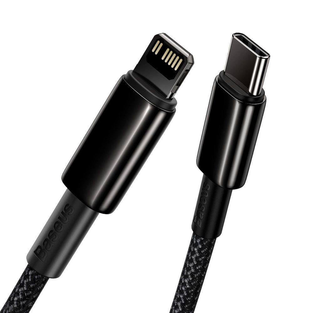 Kabel Baseus Catlwj-01 Lightning - Usb-C Pd 20W 480Mb/S 1M - Czarny