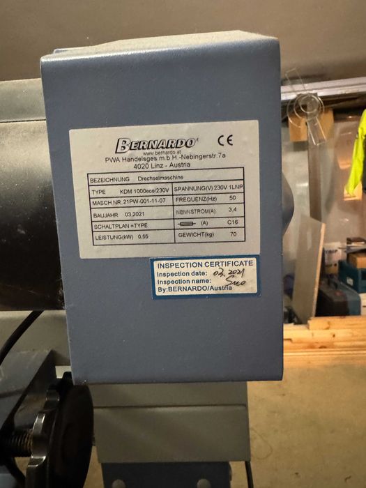 tokarka do drena z kopialem + dodatki