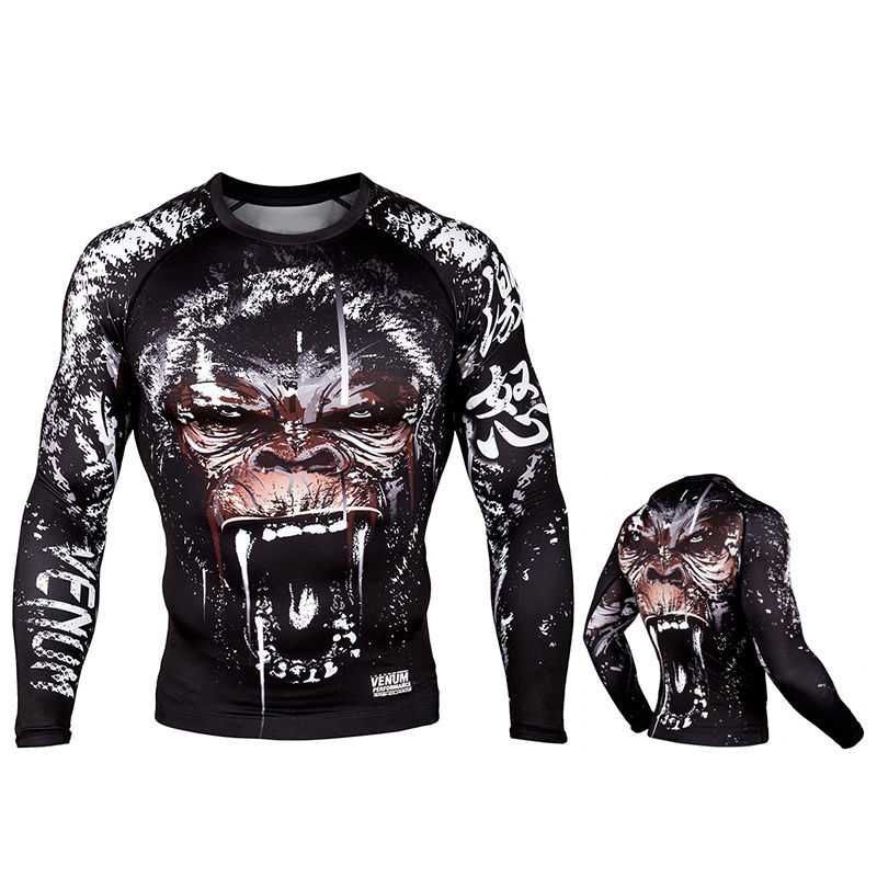 Комплект 3 в 1 Venum Gorilla,  венум рашгард, футболка!