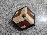 Puzzle - IQ 17 (cubo achatado) (Quebra-cabeças)