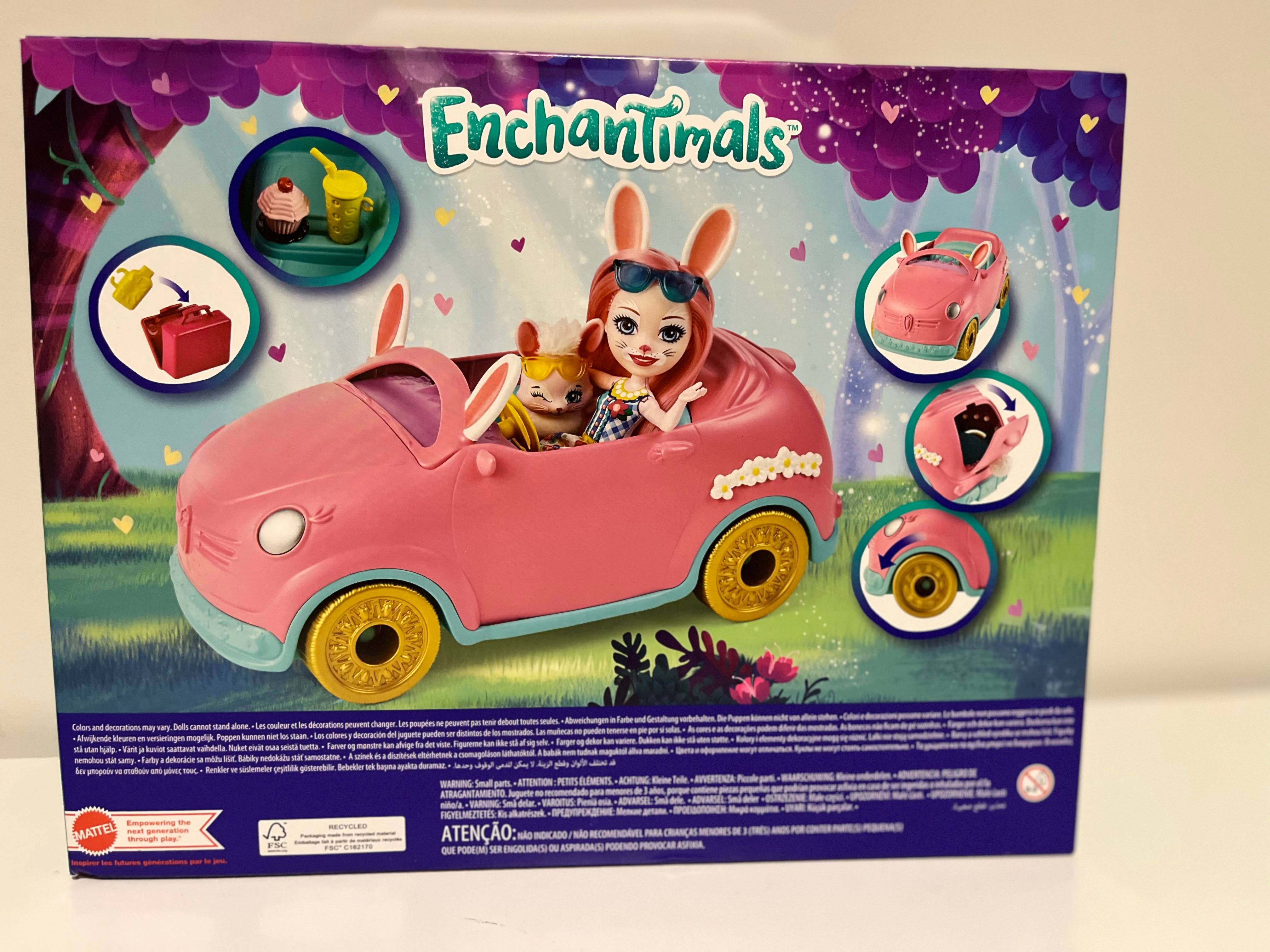 Лялька Enchantimals Ігровий набір Enchantimals Банімобіль