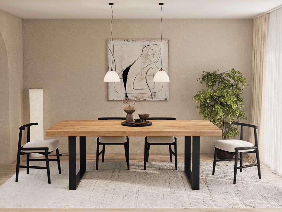 Stół drewniany dębowy jadalnia salon lity dąb, dostawa przed świętami