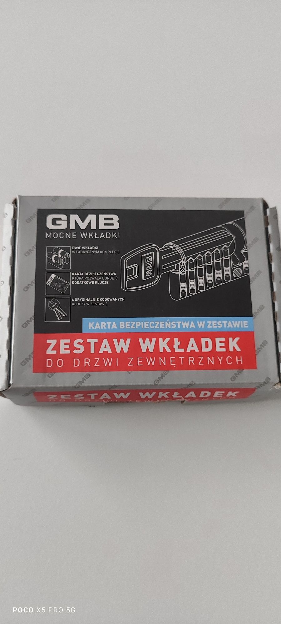 Zestaw wkładek GMB