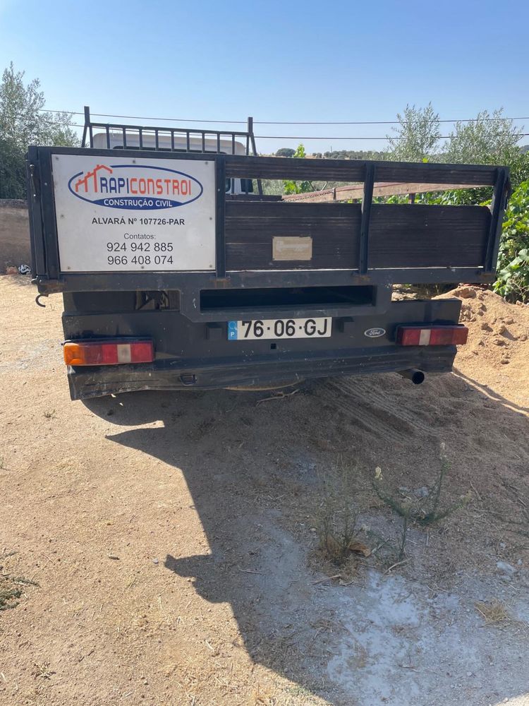Ford transit, caixa aberta 3 lugares