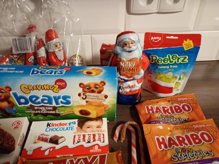 Słodkości  ,Kinder i nie tylko