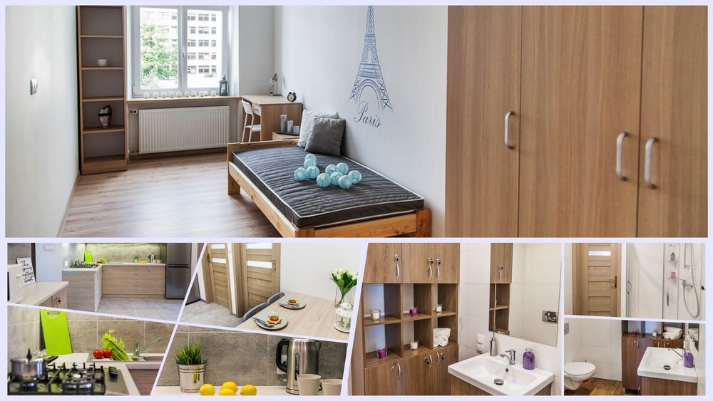 Pokój 1-os. | Kościuszki | UŁ | Politechnika | UMED | Galeria Łódzka