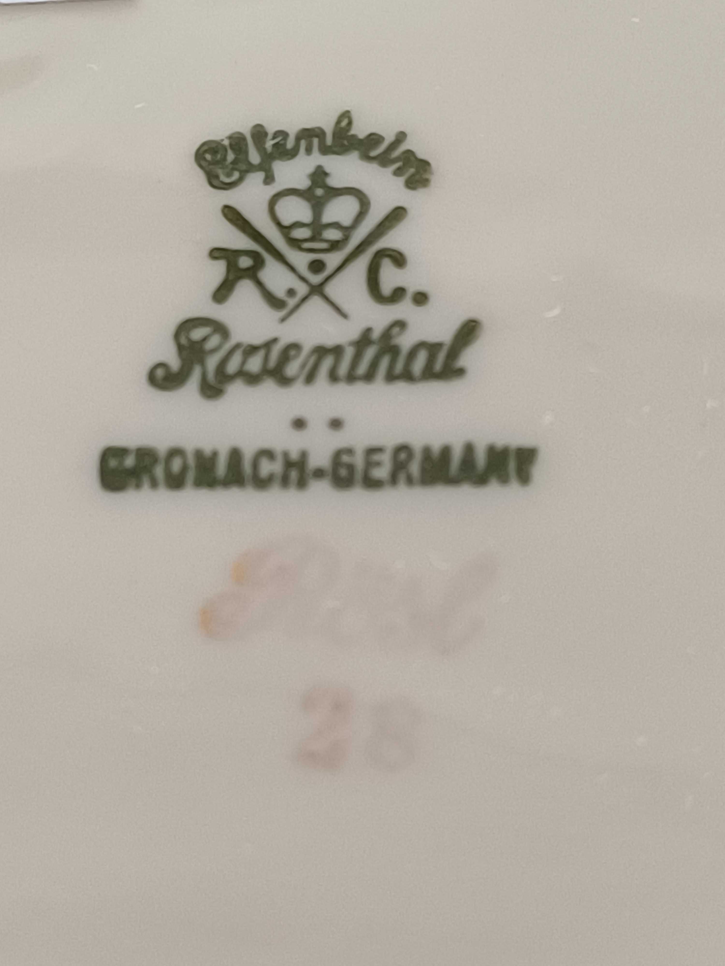 Popielniczka porcelana Rosenthal R.C Elfenbein (P.4342)