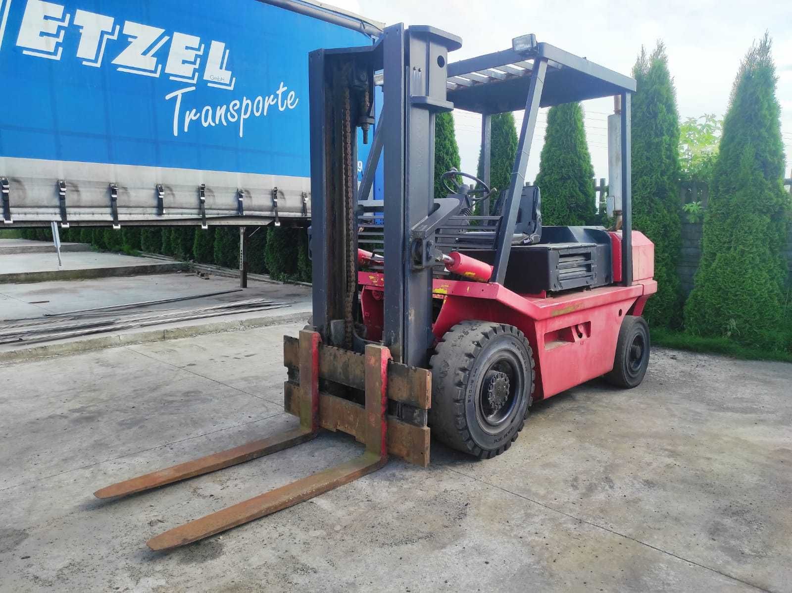 Wózek widłowy Bonser  740    6 - tonowy