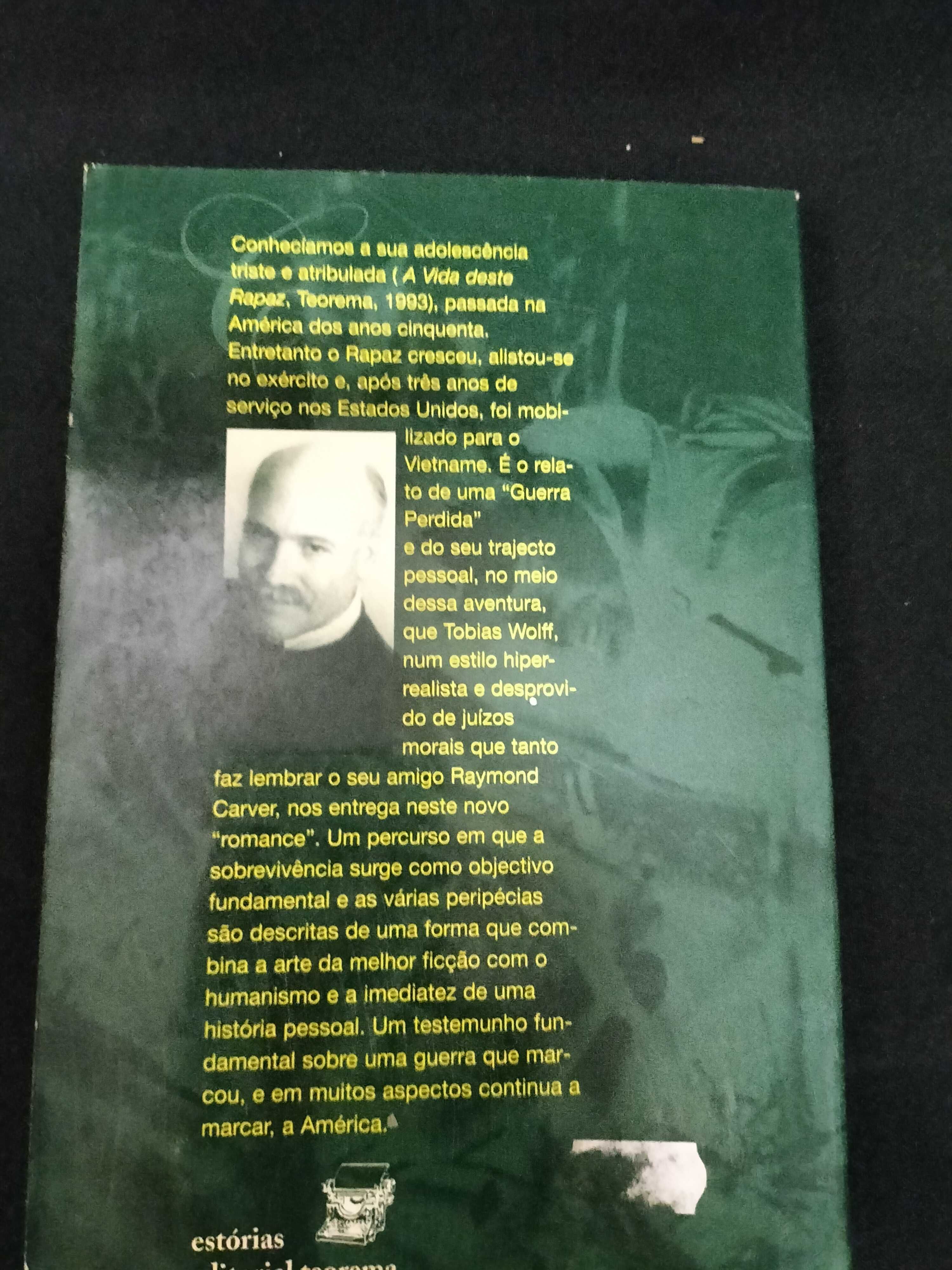 Livro " No Exercito do Faraó" de Tobias Wolff