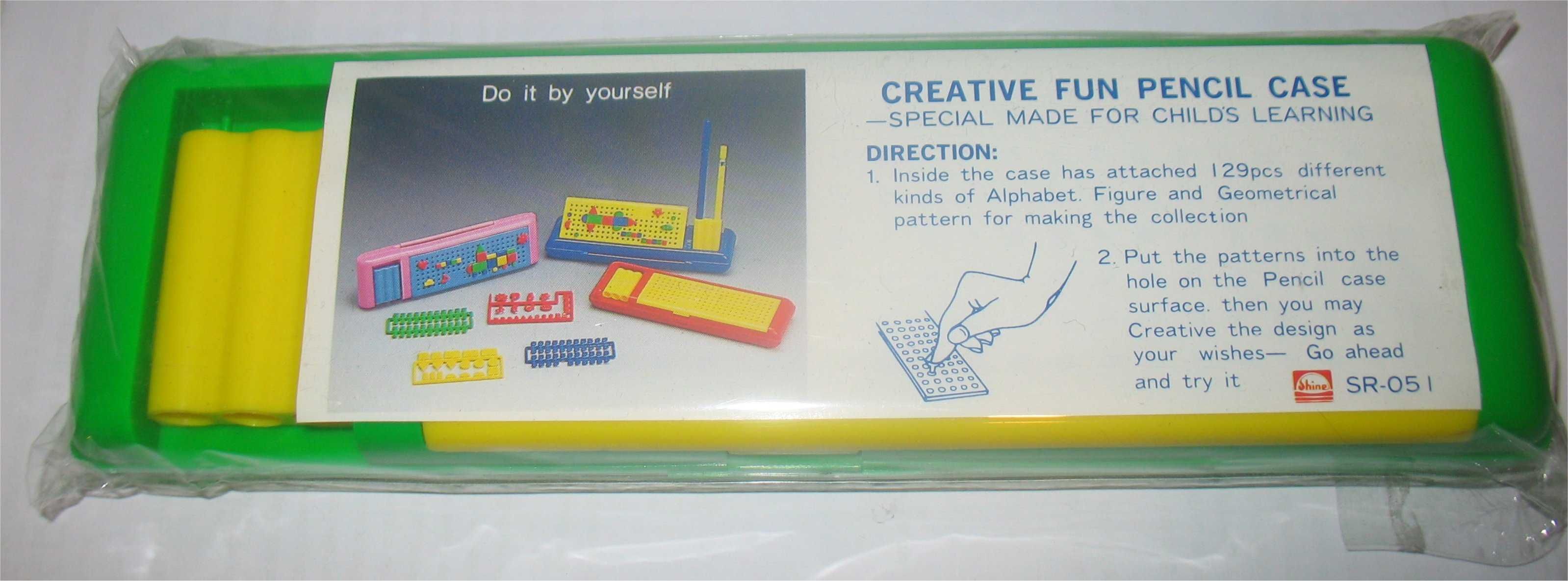 Estojo Escolar Didático Vintage